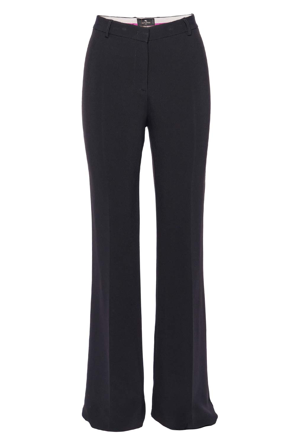 Etro Black Flared Tailored Trouser