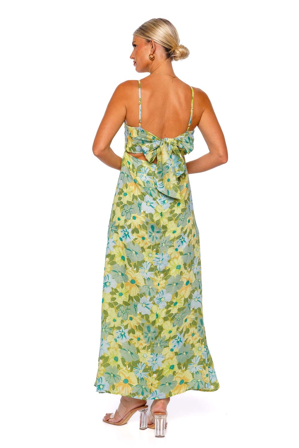 Faithfull The Brand Tagliatelle Francis Floral Midi Dress