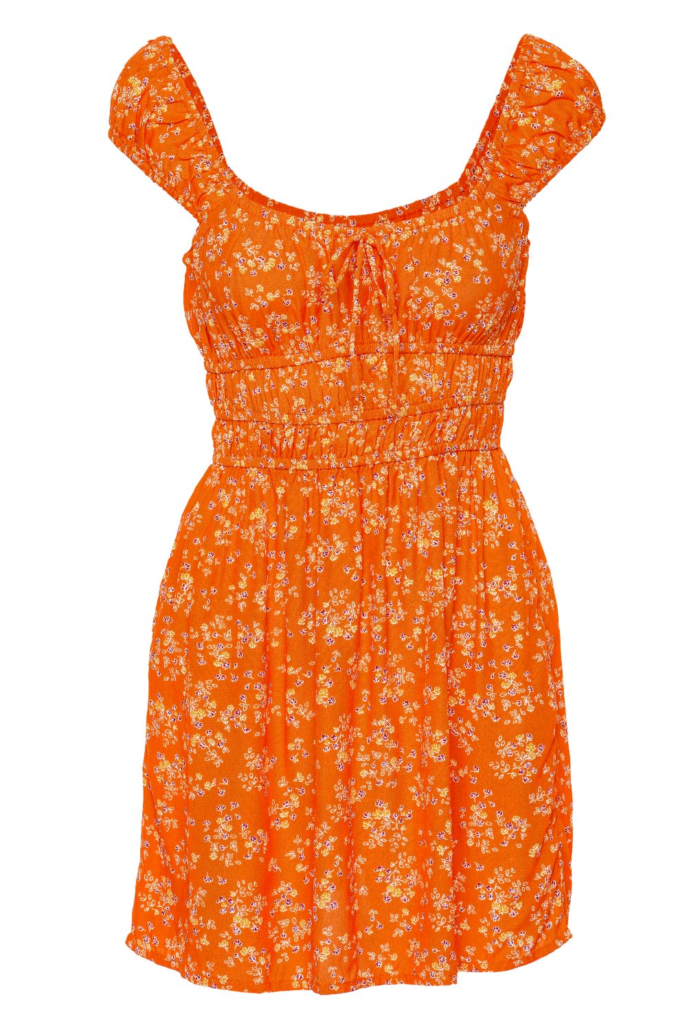 Faithfull The Brand Lucciola Audrey Floral Mini Dress
