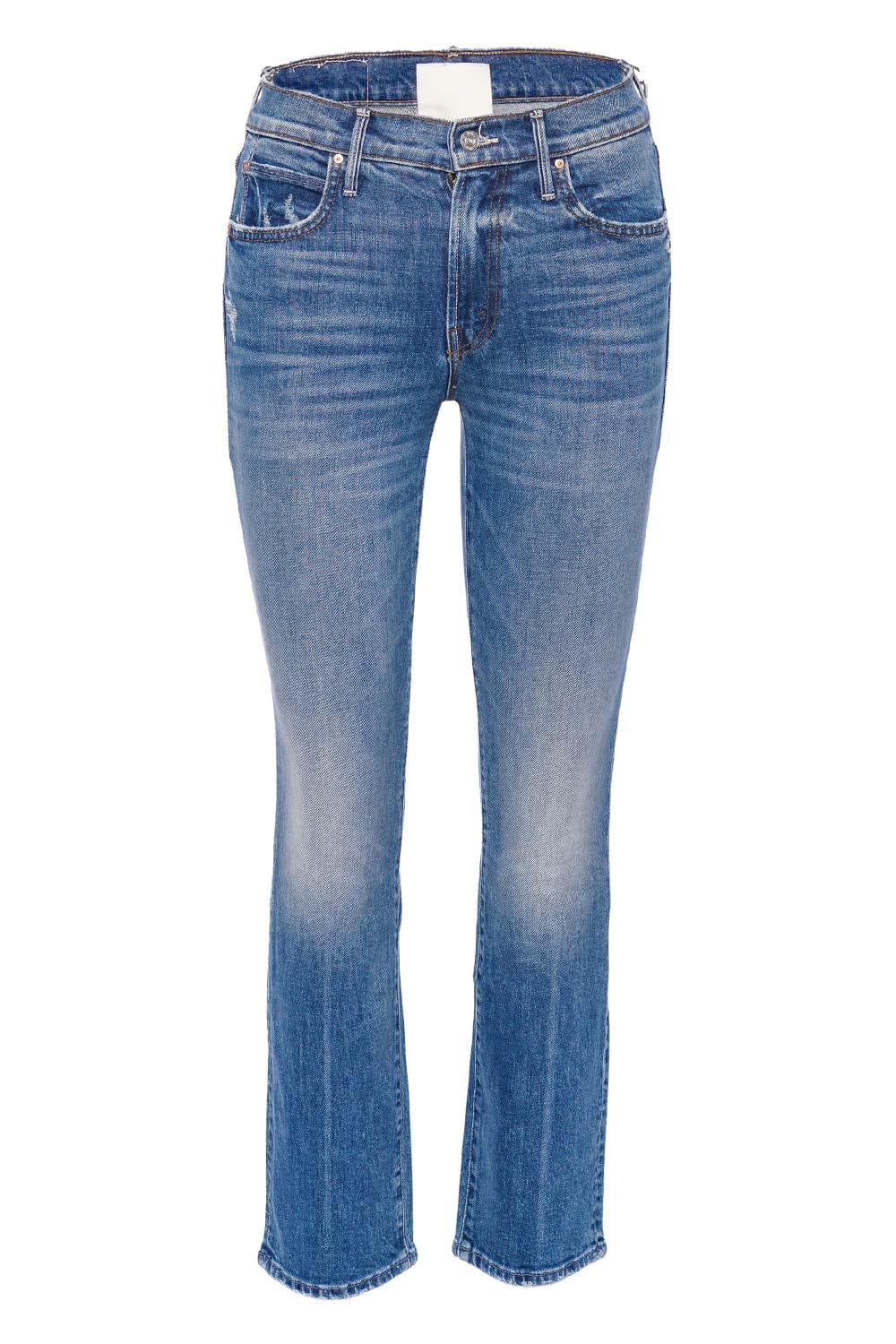MOTHER Denim The Rascal Mid-Rise Ankle Jeans