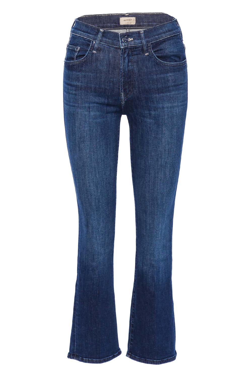 MOTHER Denim The Insider Ankle Fray Denim Jeans
