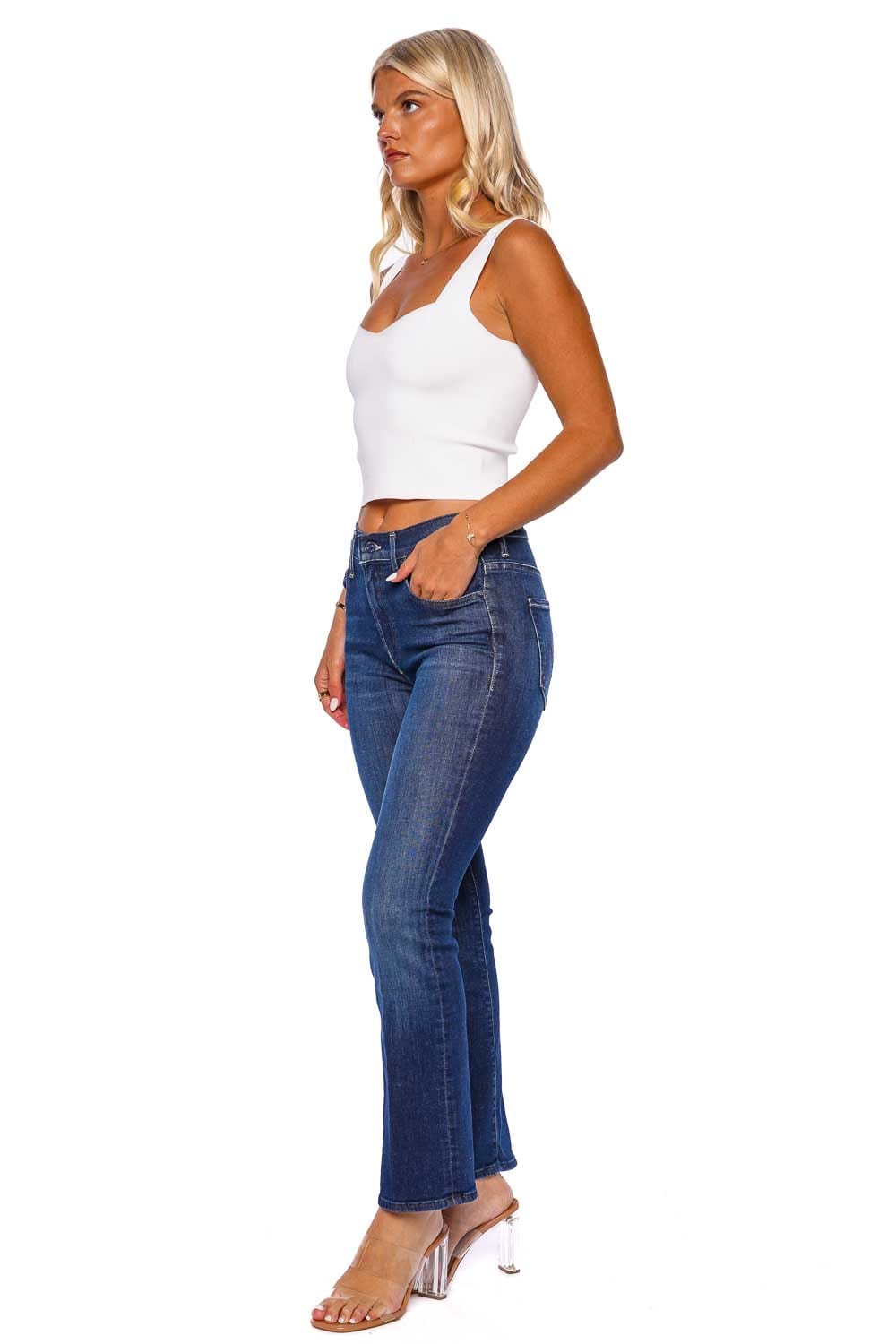 MOTHER Denim THE INSIDER ANKLE