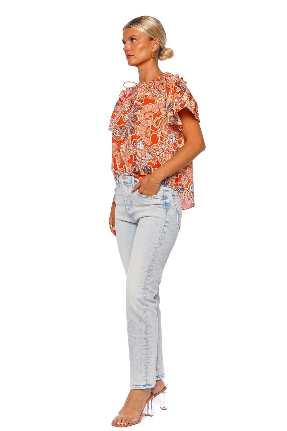 MOTHER Denim The Tomcat Smooth Sailing Ankle Jeans