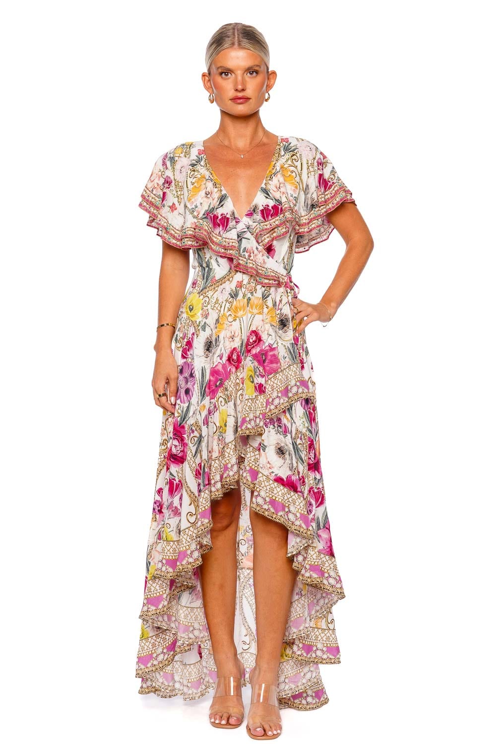 Camilla Destiny Calling Frilled Maxi Dress