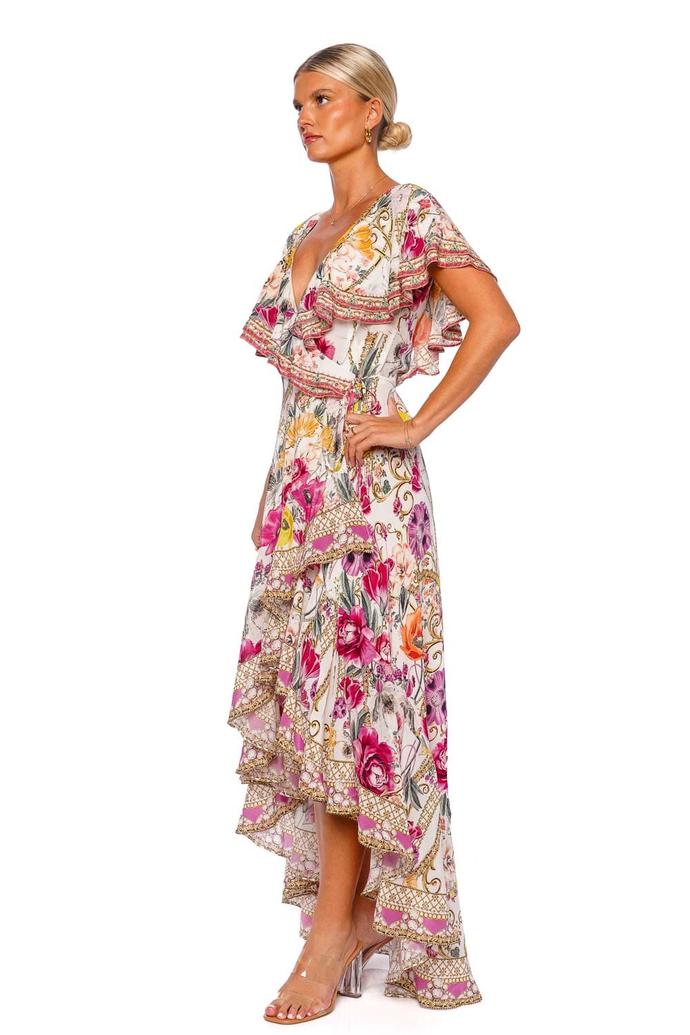 Camilla Destiny Calling Frilled Maxi Dress