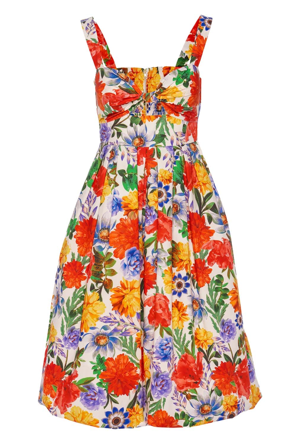 Cara Cara Laurel Egret Blossom Midi Dress