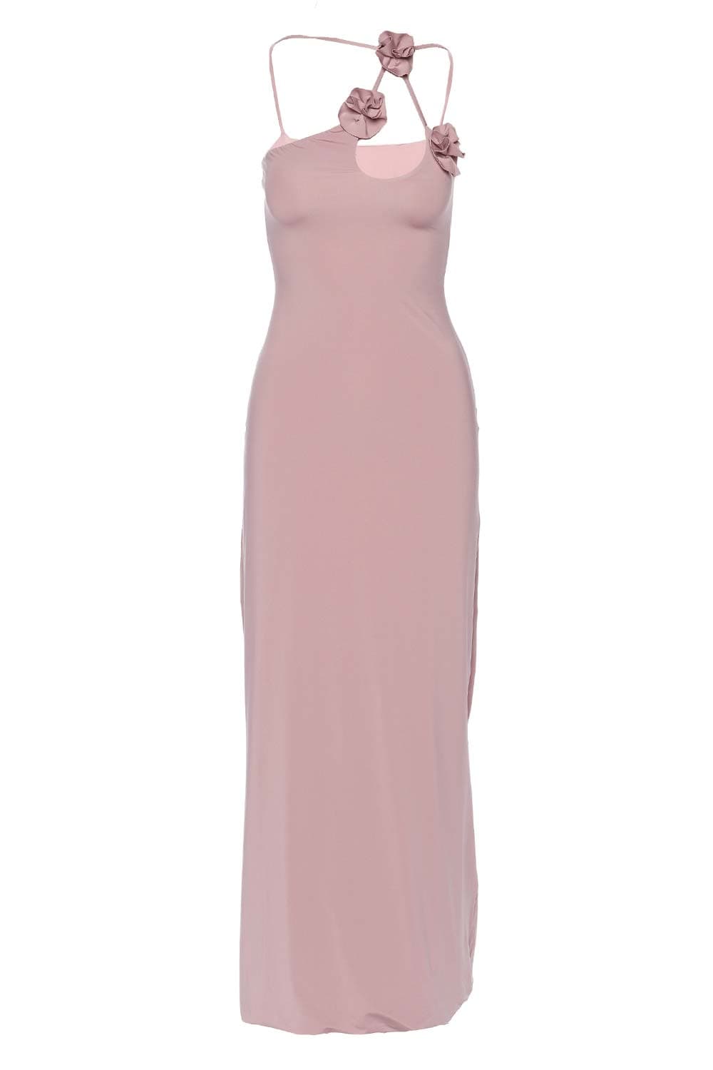 Maygel Coronel Celosía Lilac Ash Beach Maxi Dress