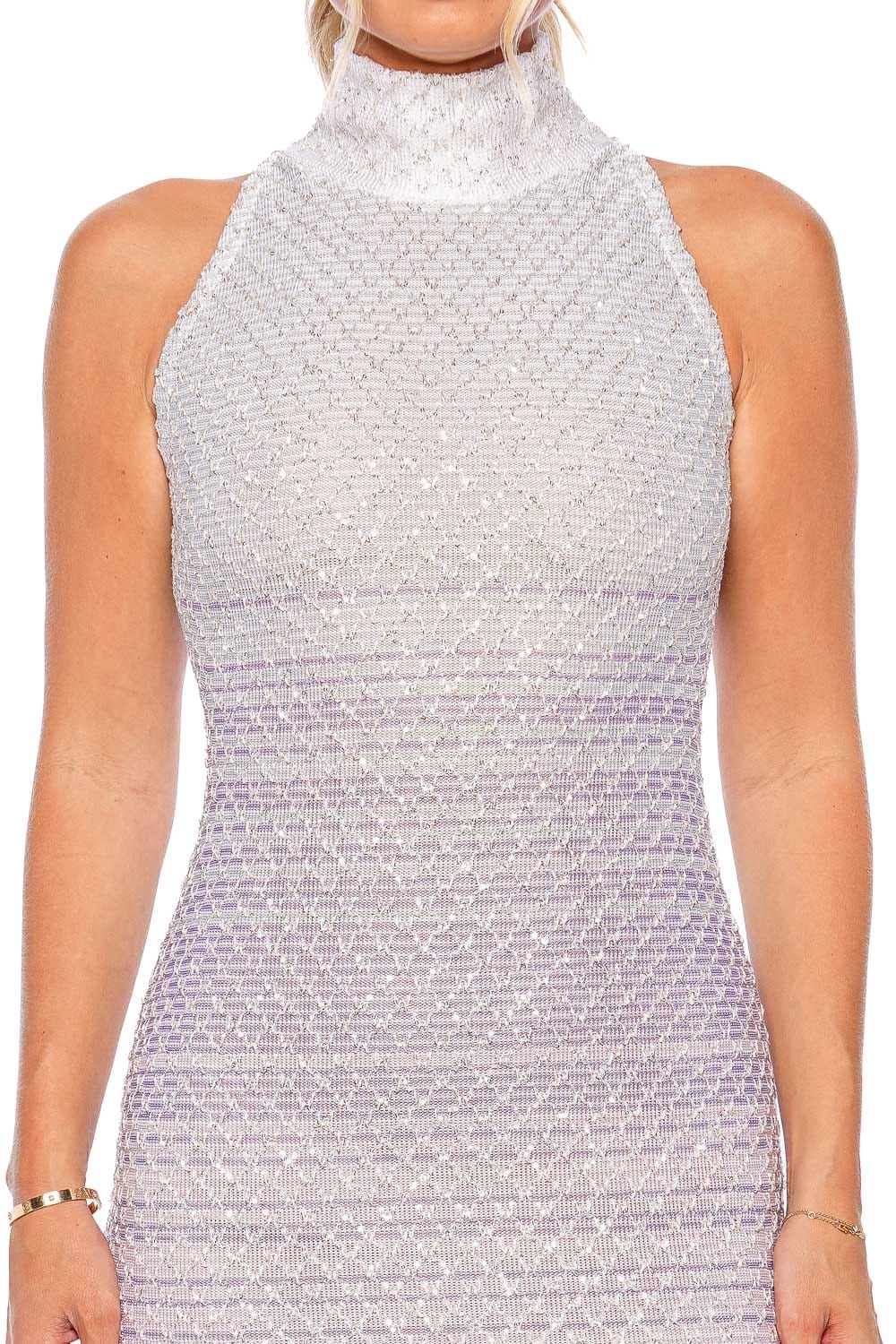 Missoni DRESS SLEEVLESS MOCK NECK MAXI