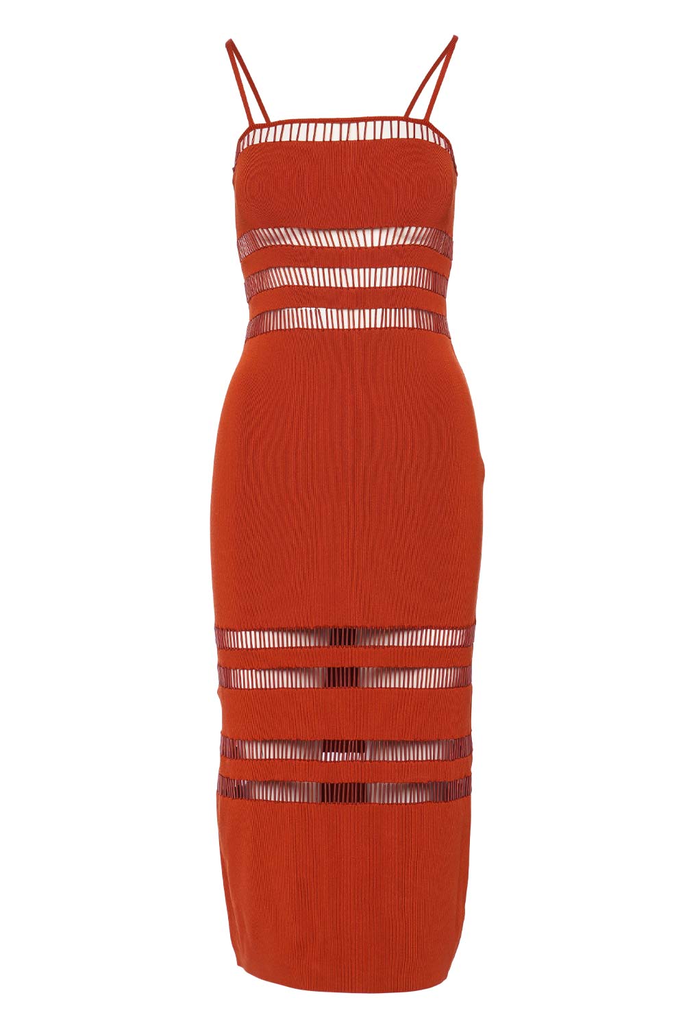 Cult Gaia Olitan Beaded Knit Midi Dress