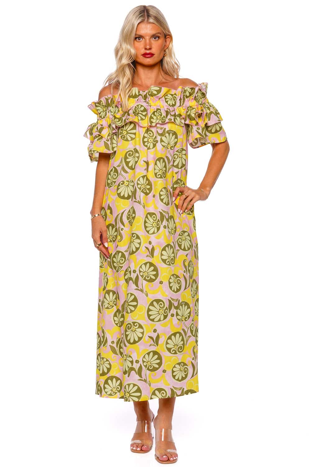 La Double J BREAKFAST DRESS MAXI