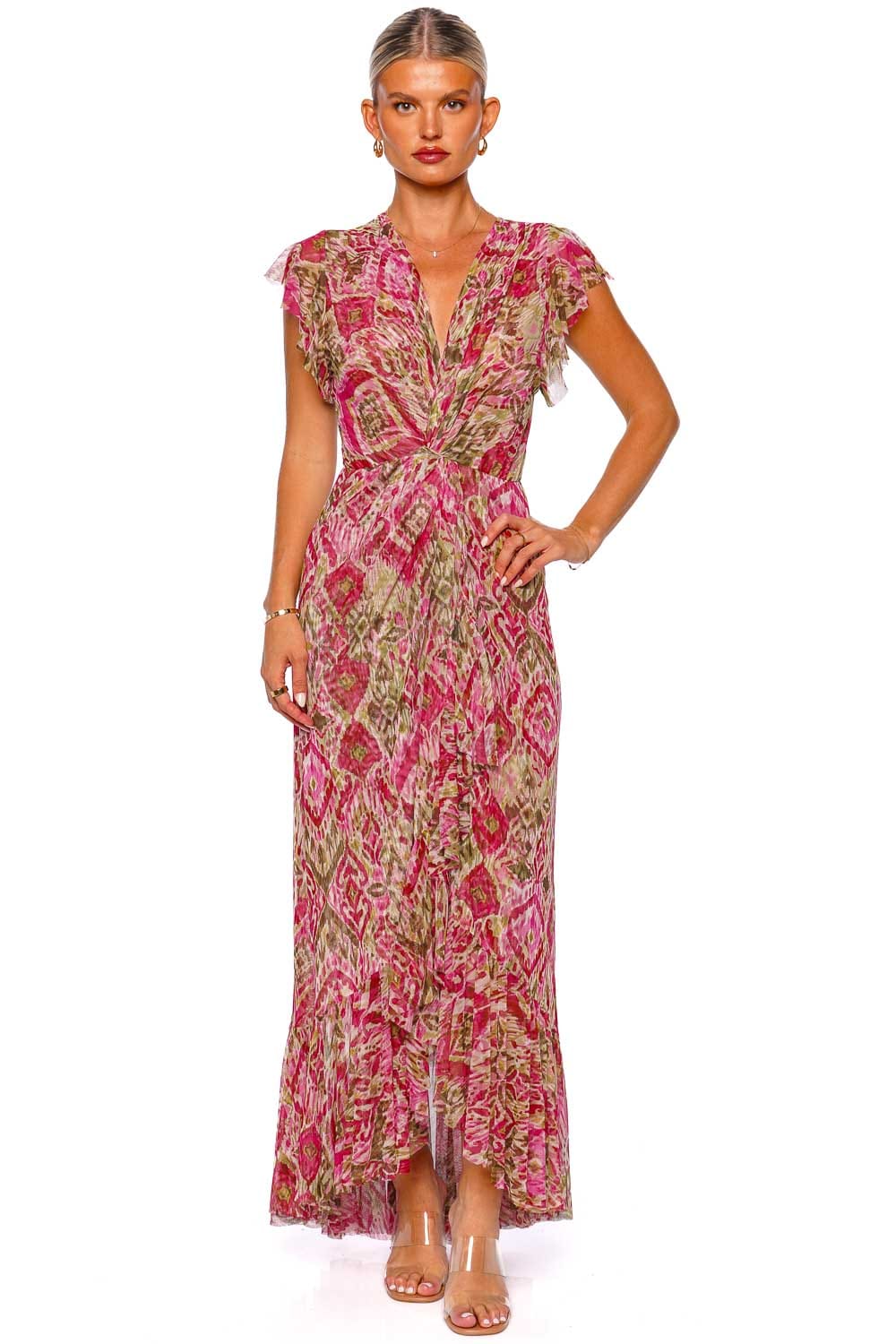 MISA LOS ANGELES AVALINE DRESS MAXI