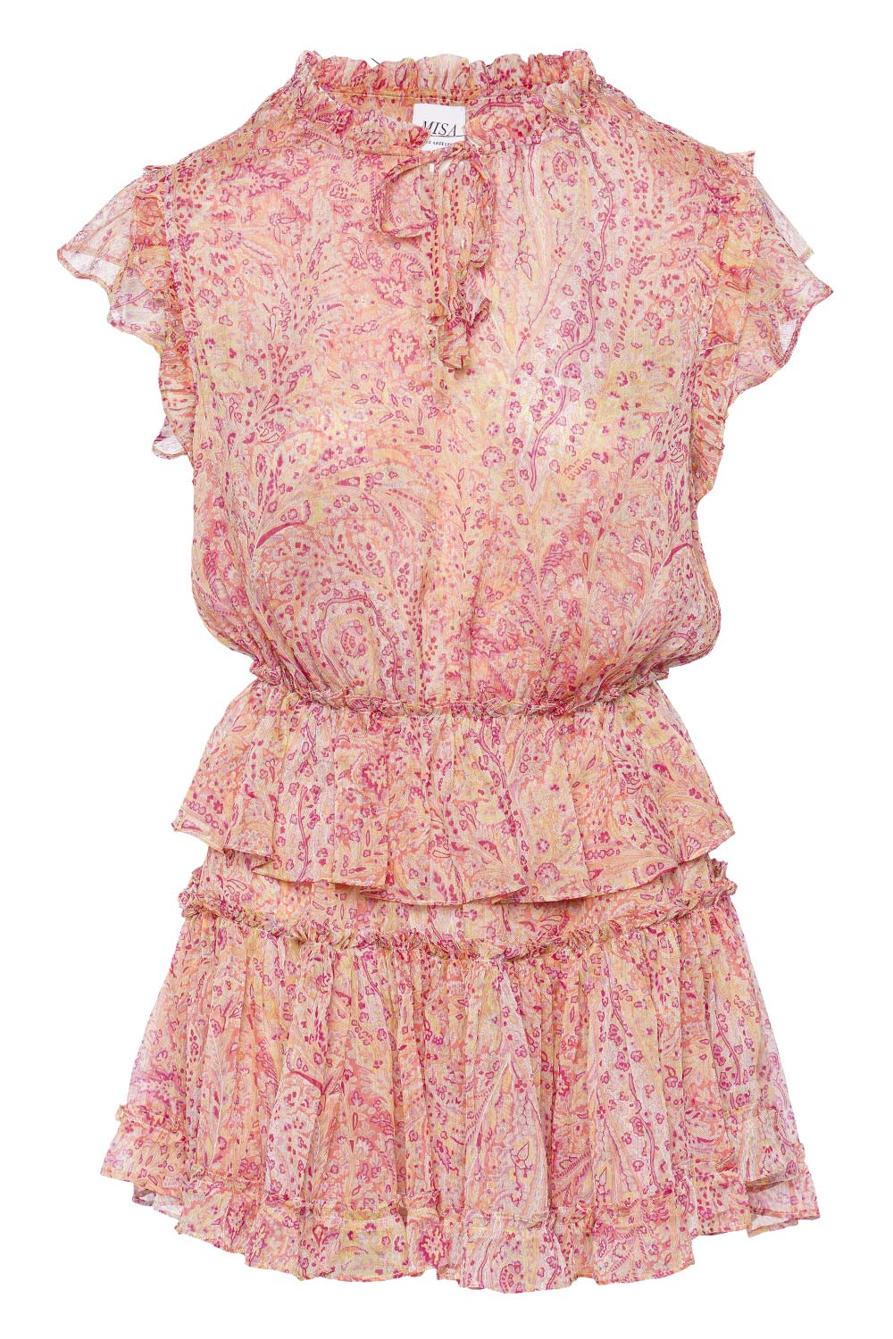 MISA LOS ANGELES Lilian Puglia Paisley Mini Dress