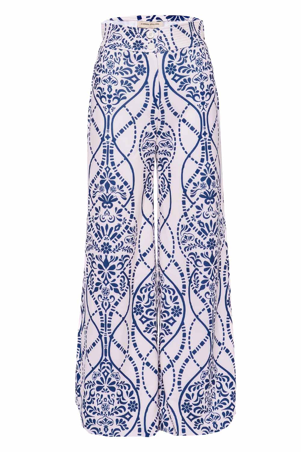 Andres Otalora Nectar Printed Wide Leg Pants
