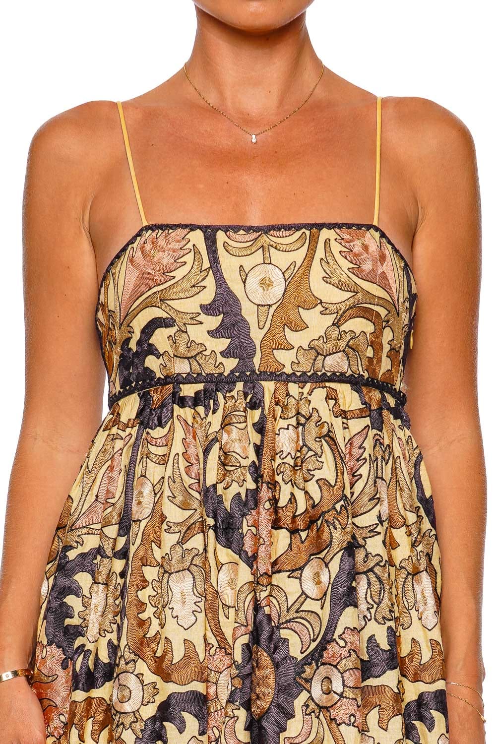 Ulla Johnson Mayra Yarrow Embroidered Maxi Dress