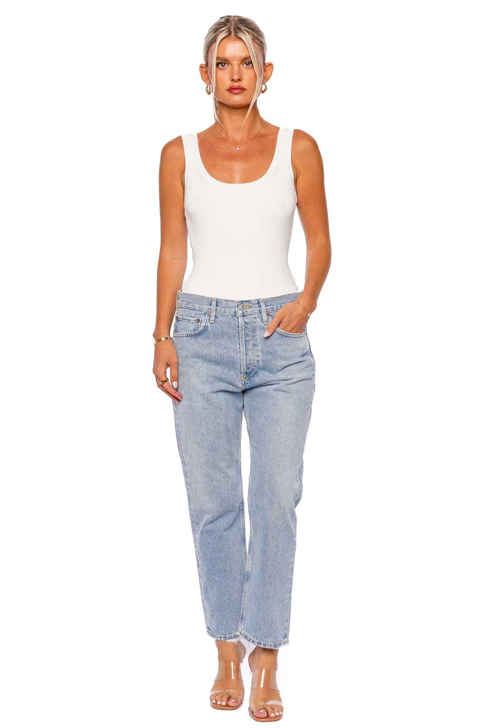 AGOLDE Parker Swapmeet Straight Leg Jeans