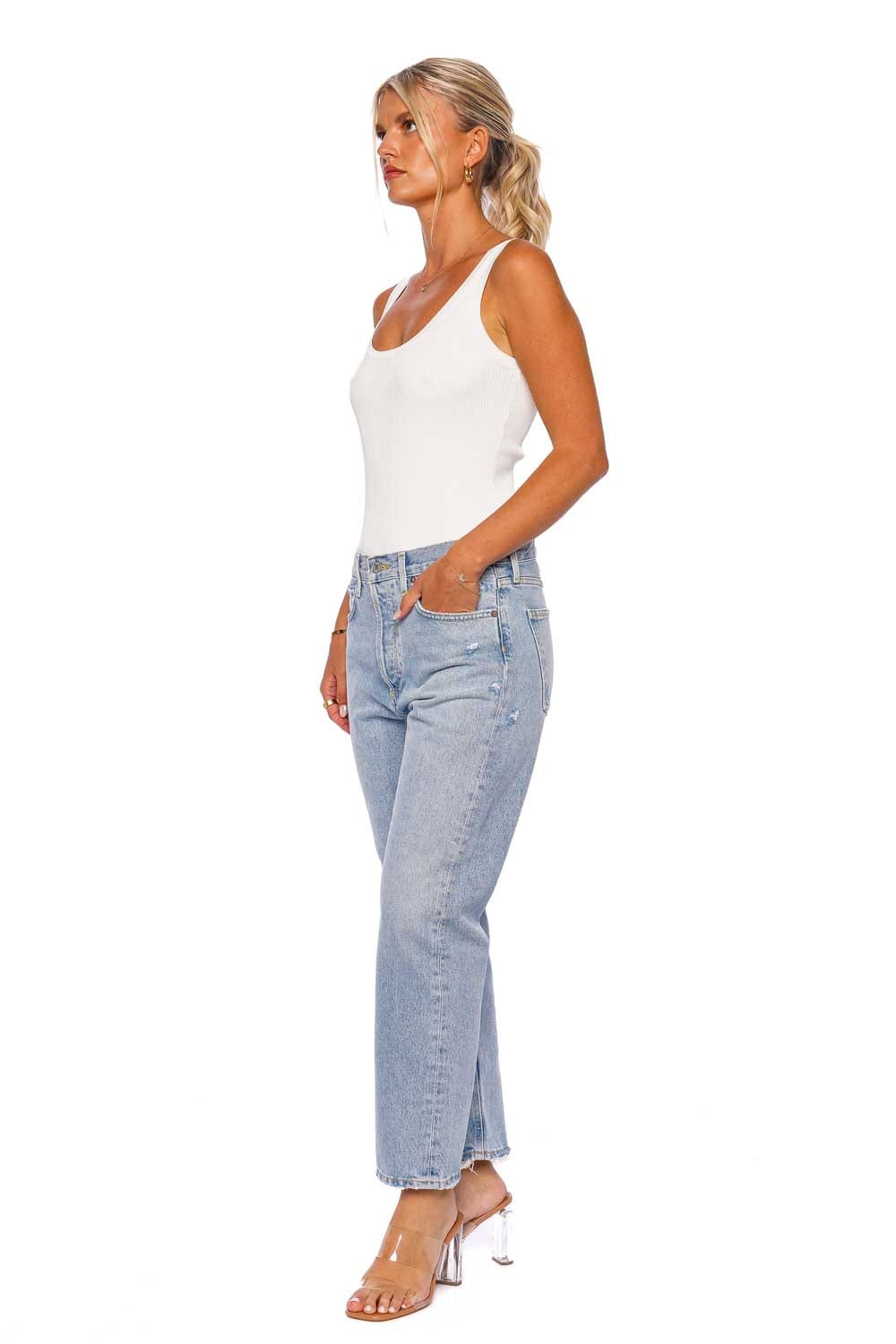 AGOLDE Parker Swapmeet Straight Leg Jeans