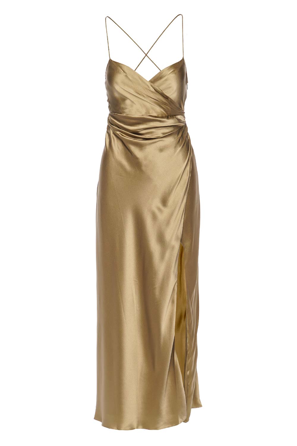 The Sei SAGE WRAP MIDI DRESS