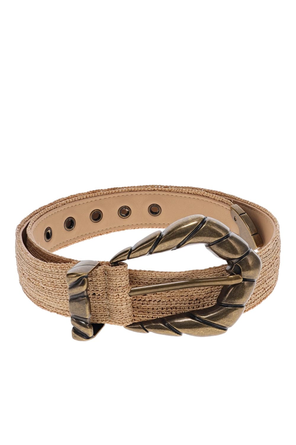 IRO EMBELLA RAFFIA BELT