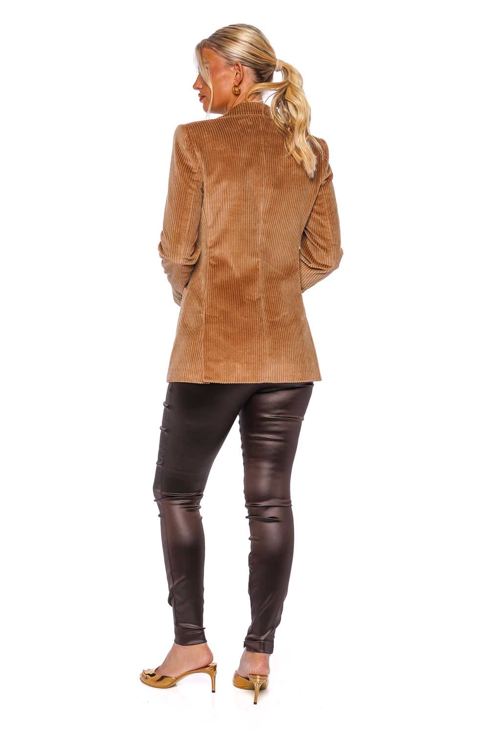 Dolce & Gabbana Single Breasted Corduroy Turlington Jacket