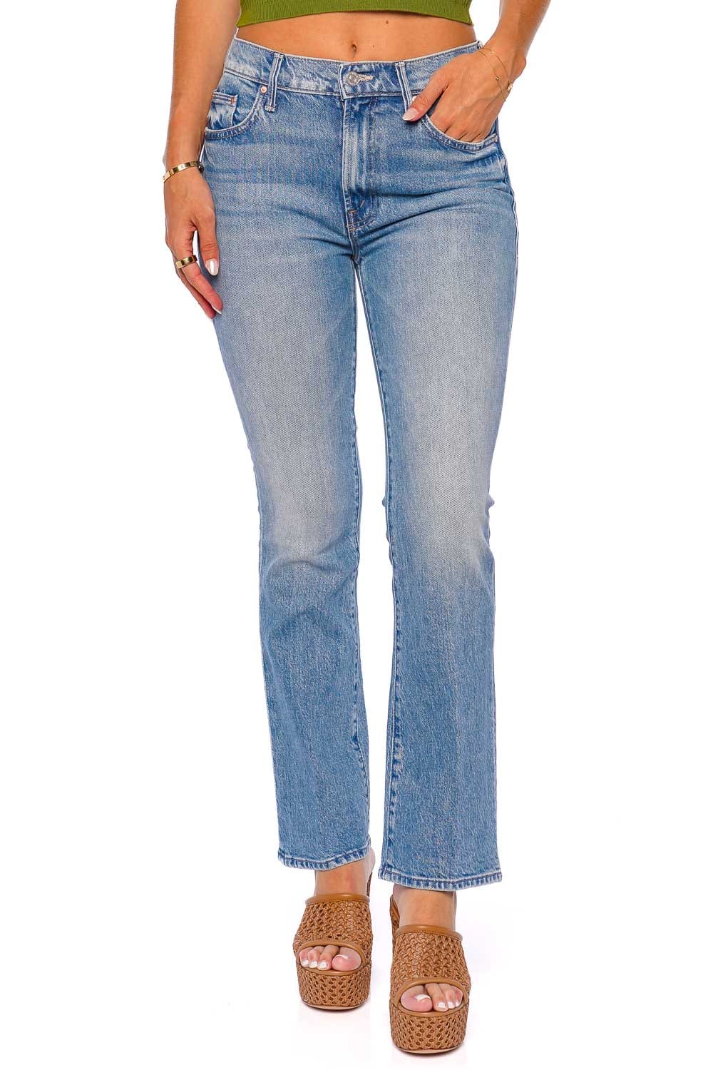 MOTHER Denim The Insider Flood PSYCH! Jeans