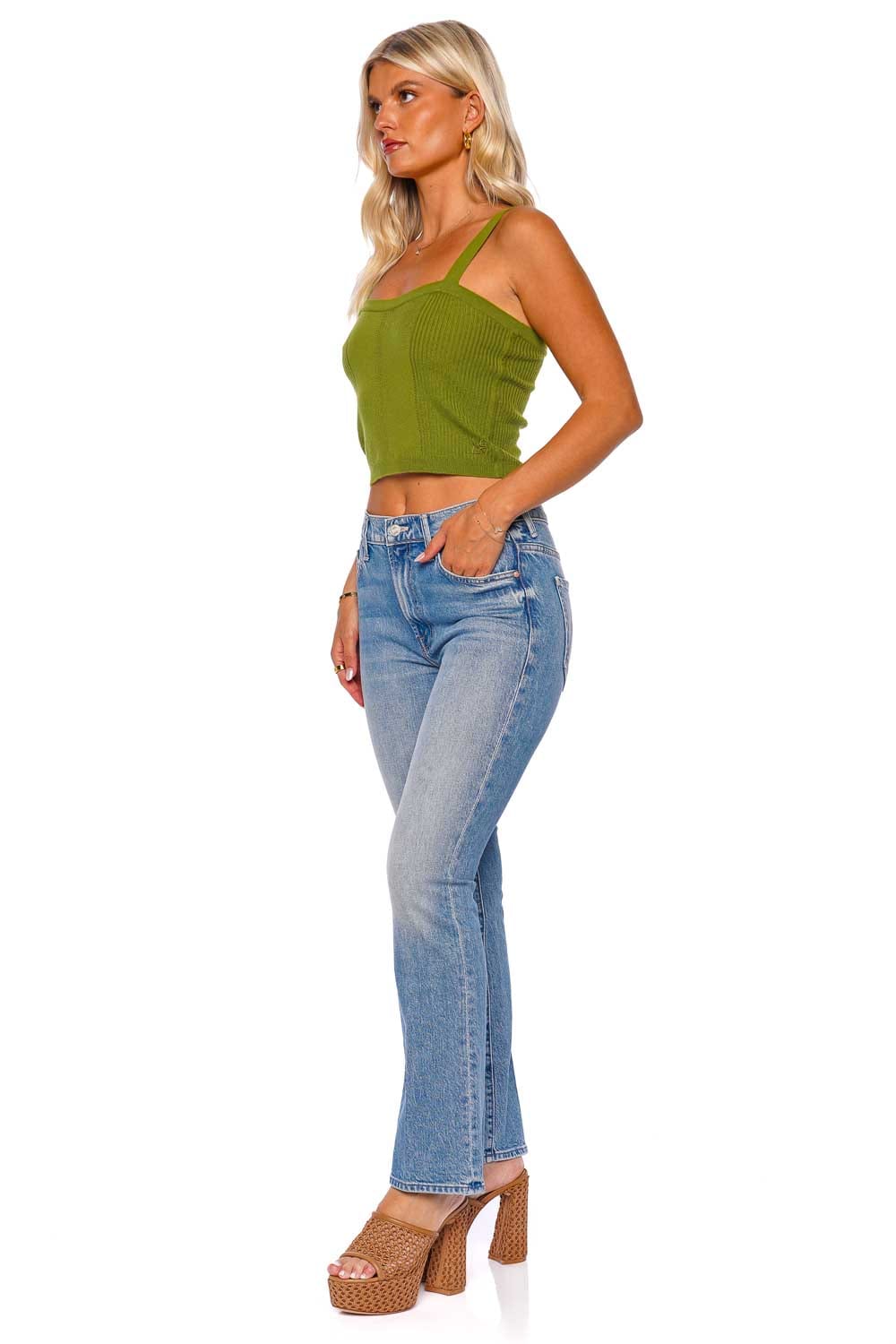 MOTHER Denim The Insider Flood PSYCH! Jeans