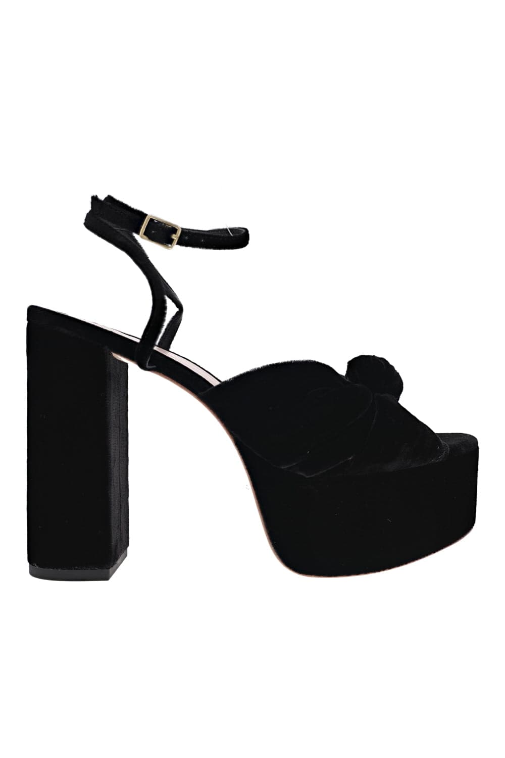 Loeffler Randall ROZ KNOT PLATFORM ROZ-VL-BLACK Black
