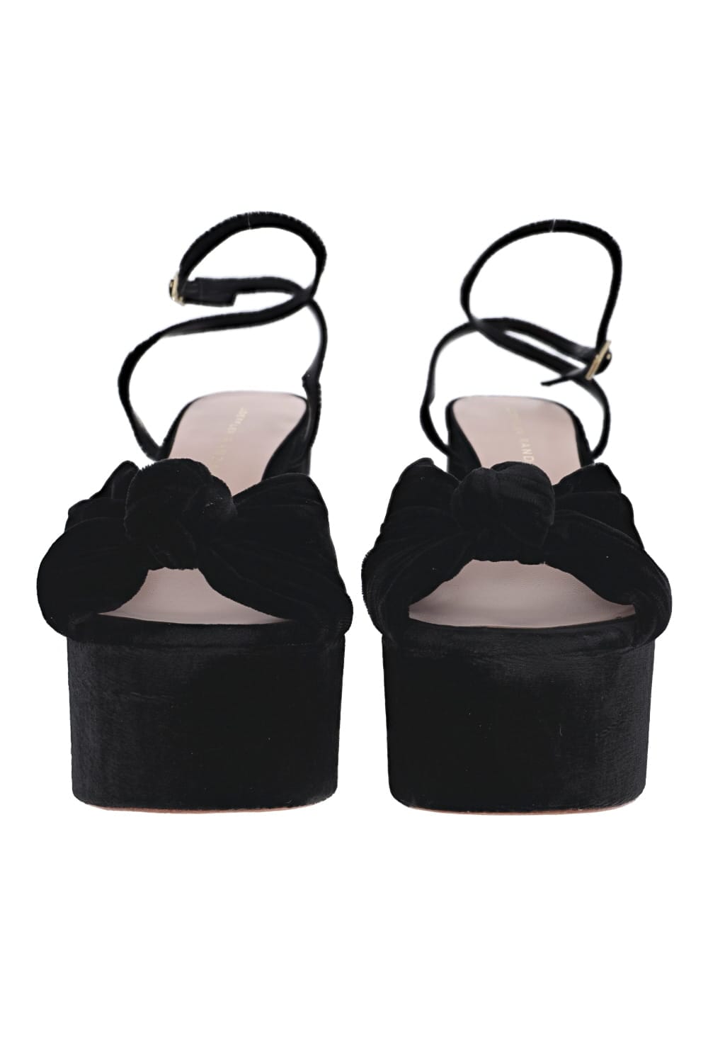 Loeffler Randall ROZ KNOT PLATFORM ROZ-VL-BLACK Black