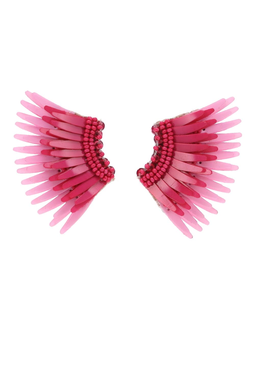 Mignonne Gavigan Mini Madeline Garnet & Pink Earrings
