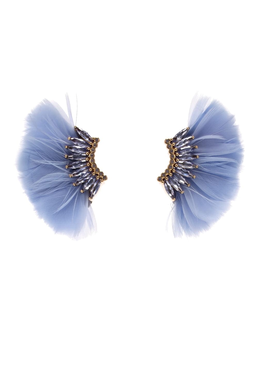 Mignonne Gavigan Lux Mini Madeline Feather Earrings