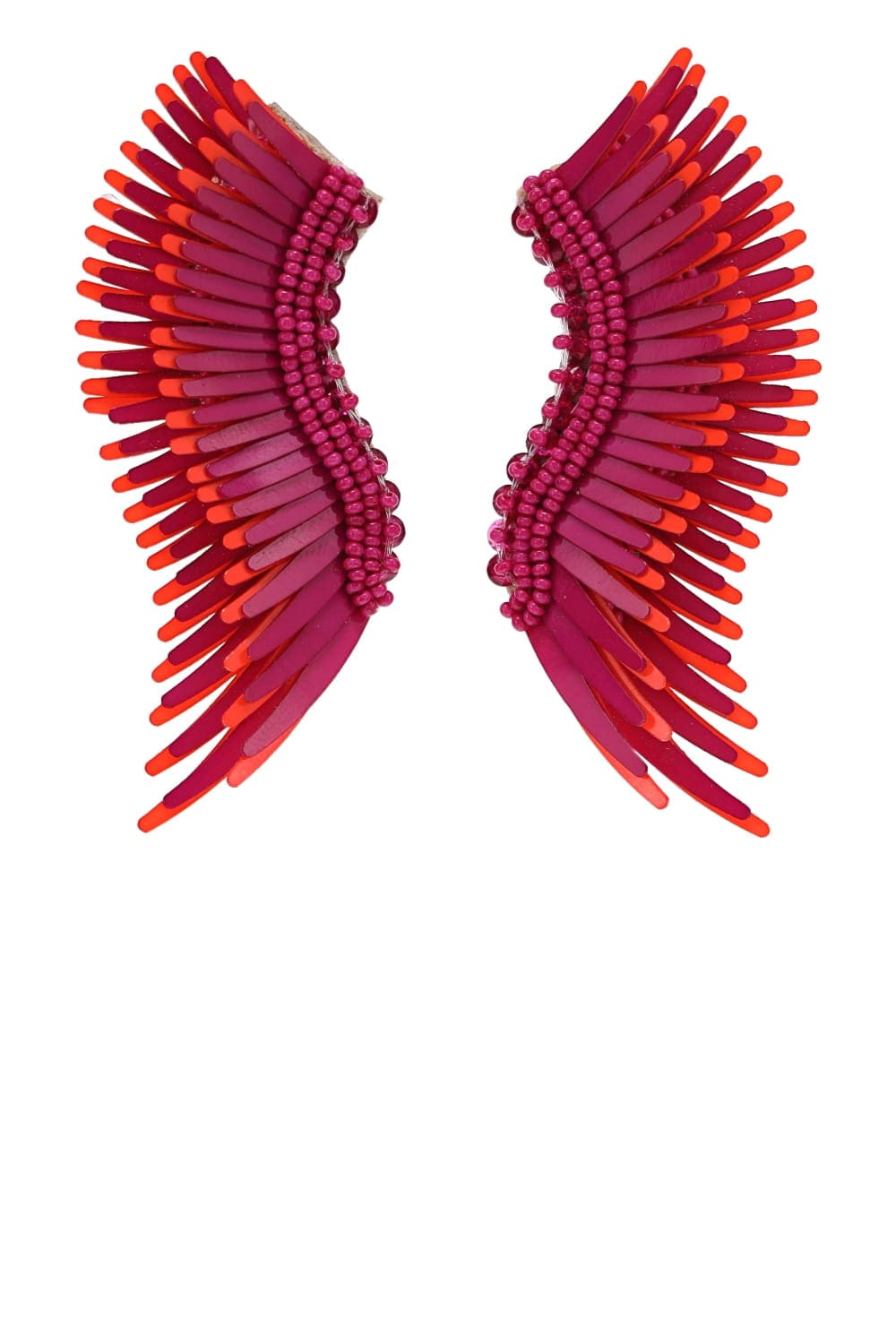 Mignonne Gavigan Madeline Plum Gunmetal Earrings
