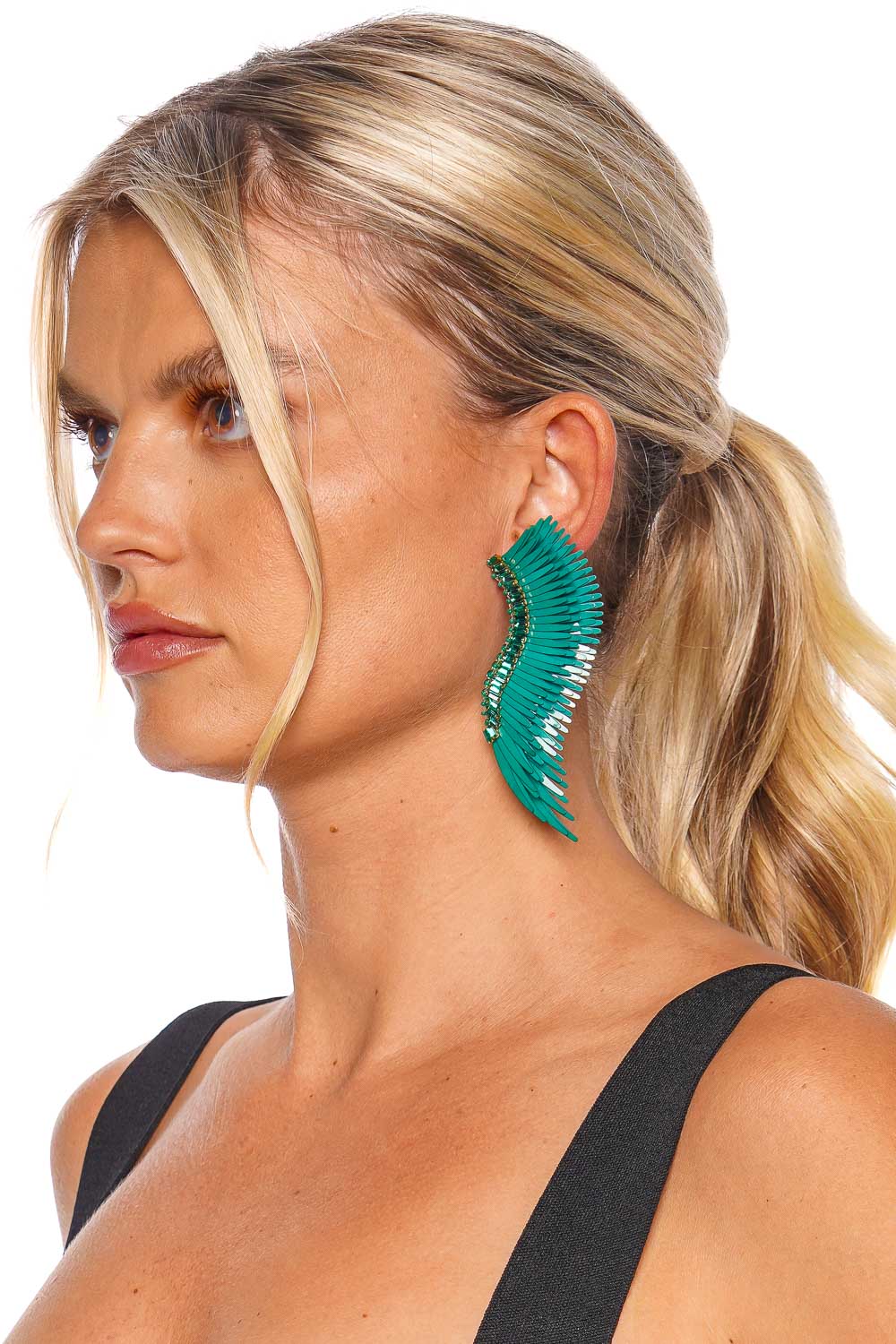 Mignonne Gavigan Madeline Gem Earrings E896-XH102-050 EMERALD