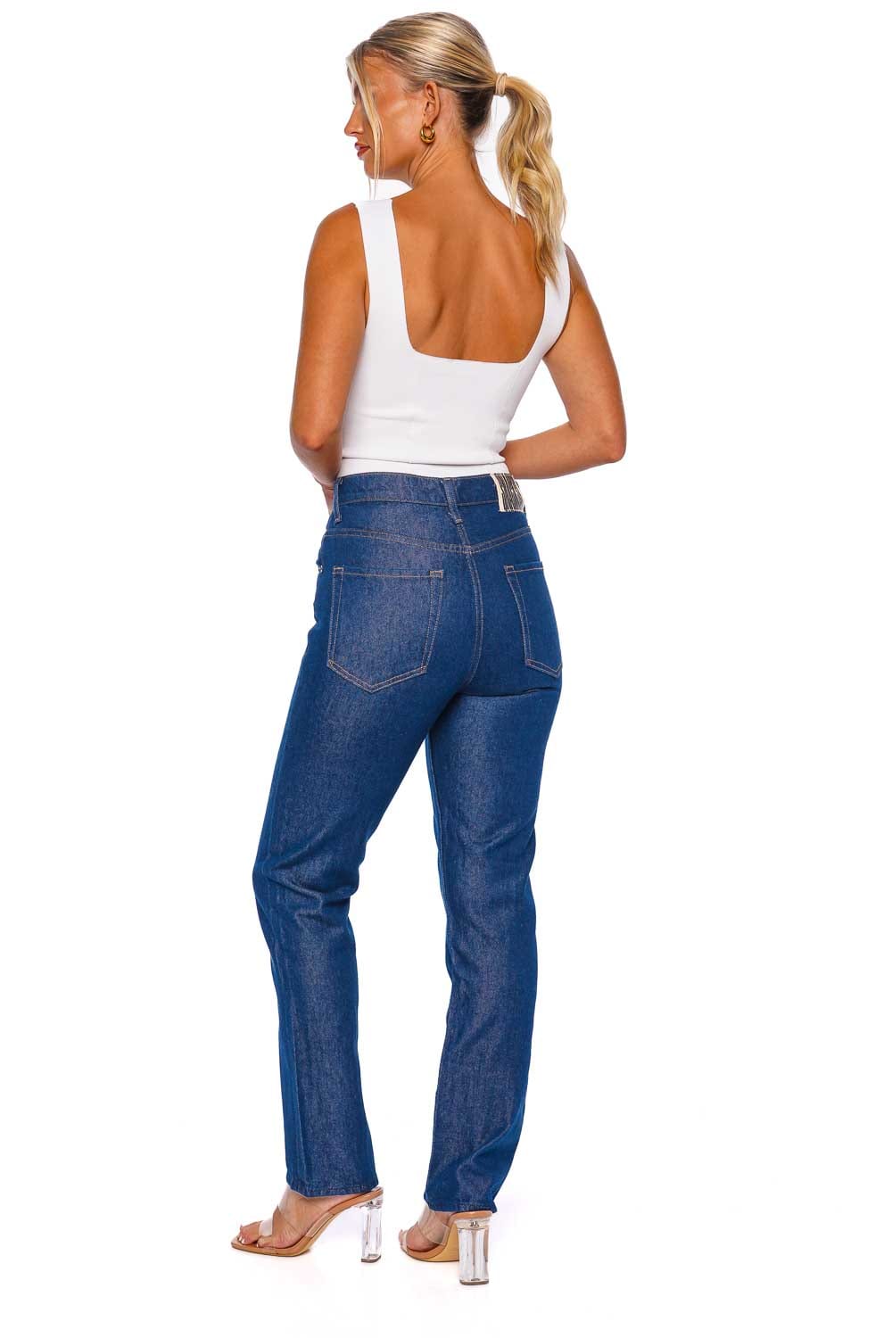 MOTHER Denim THE PIN UP TIPPY TOP SWEET TOO 10464-1321 CLEAN YOUR PLATE