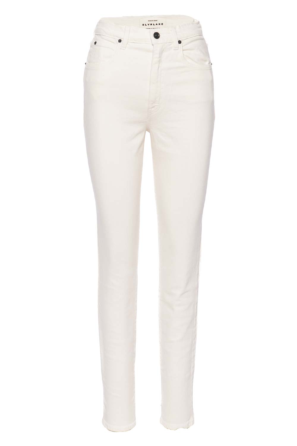 SLVRLAKE Beatnik White High Rise Slim Jeans
