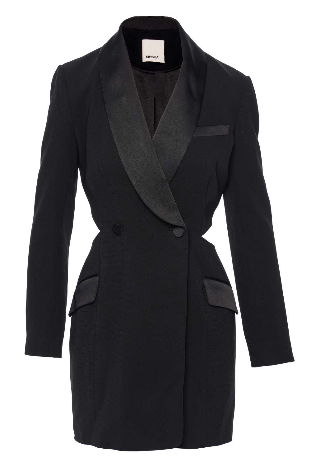 SIMKHAI Wilma Cut Out Blazer Mini Dress