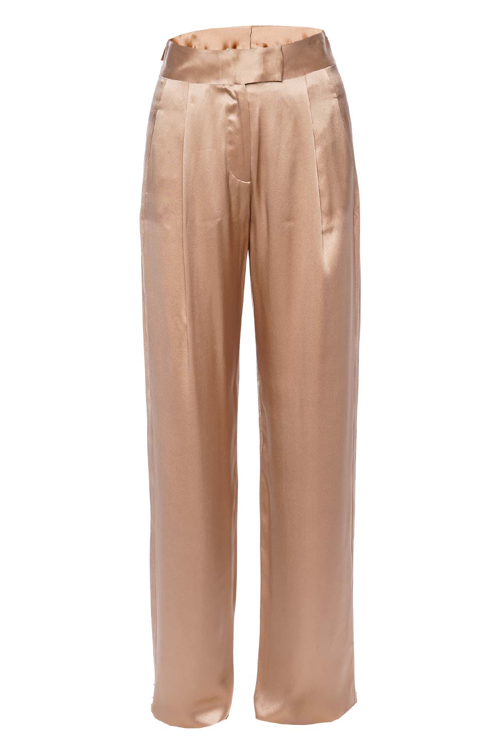 Champagne wide leg on sale trousers