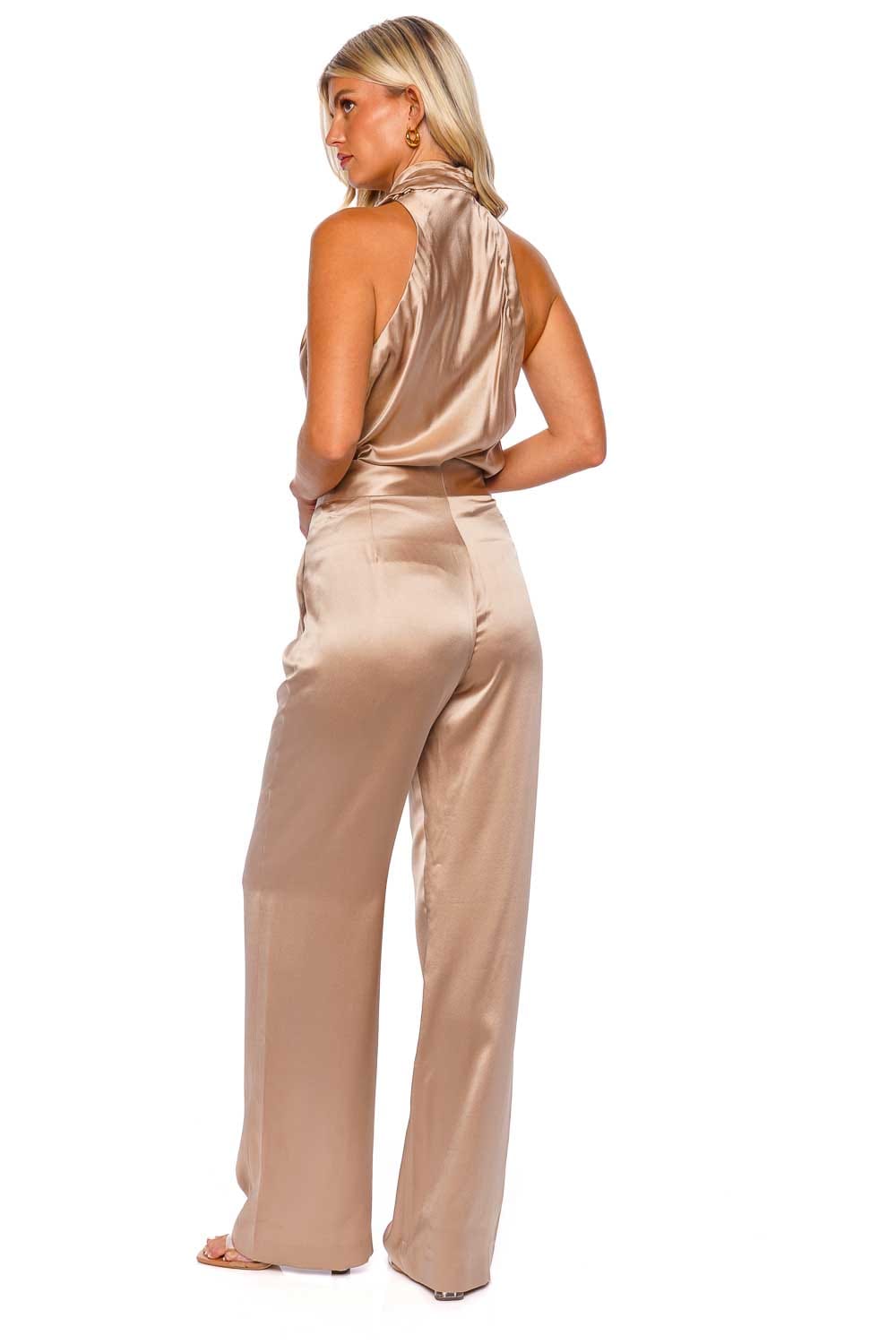 The Sei WIDE LEG TROUSER TS6000 CHAMPAGNE