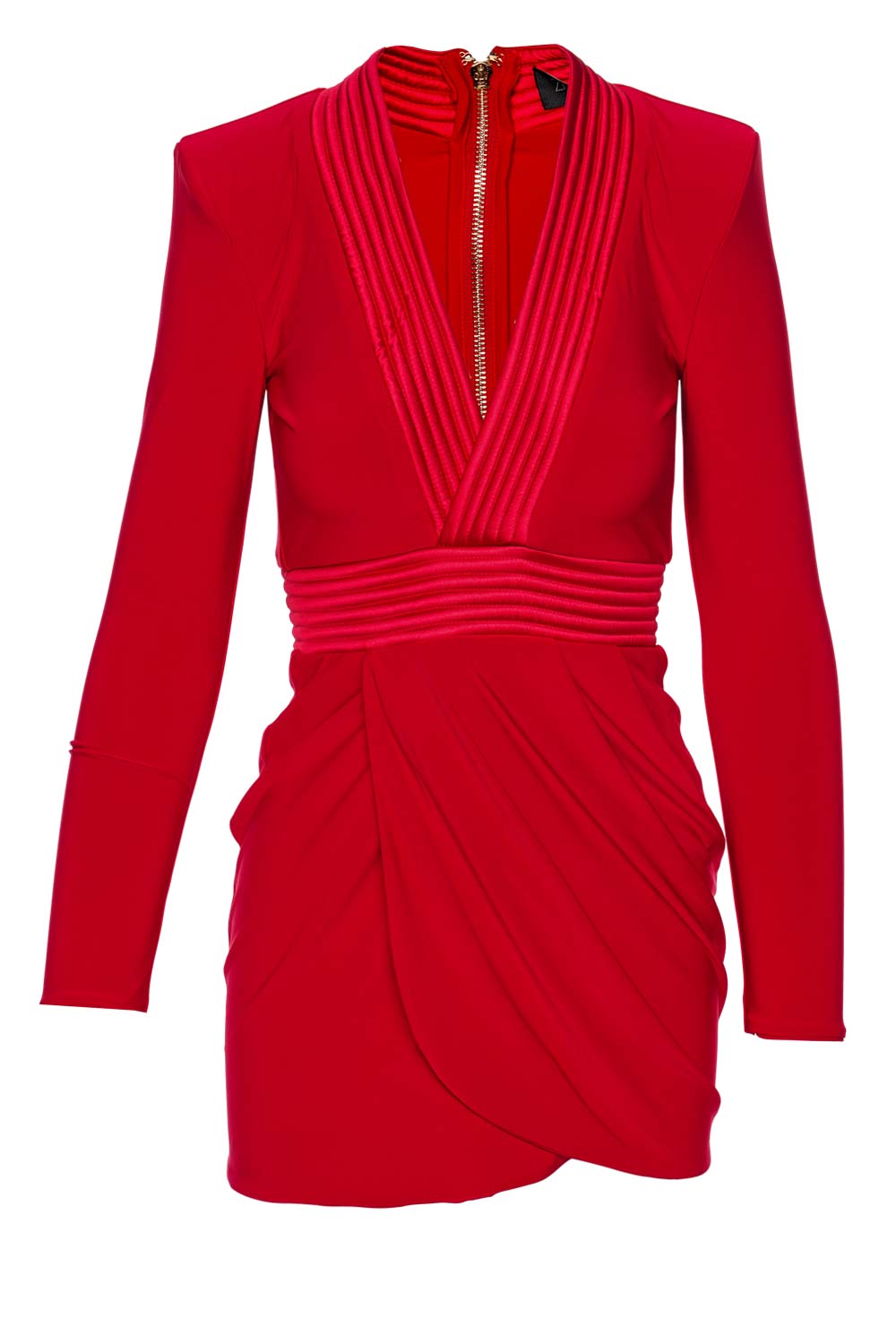 ZHIVAGO Eye Of Horus Belted Mini Dress