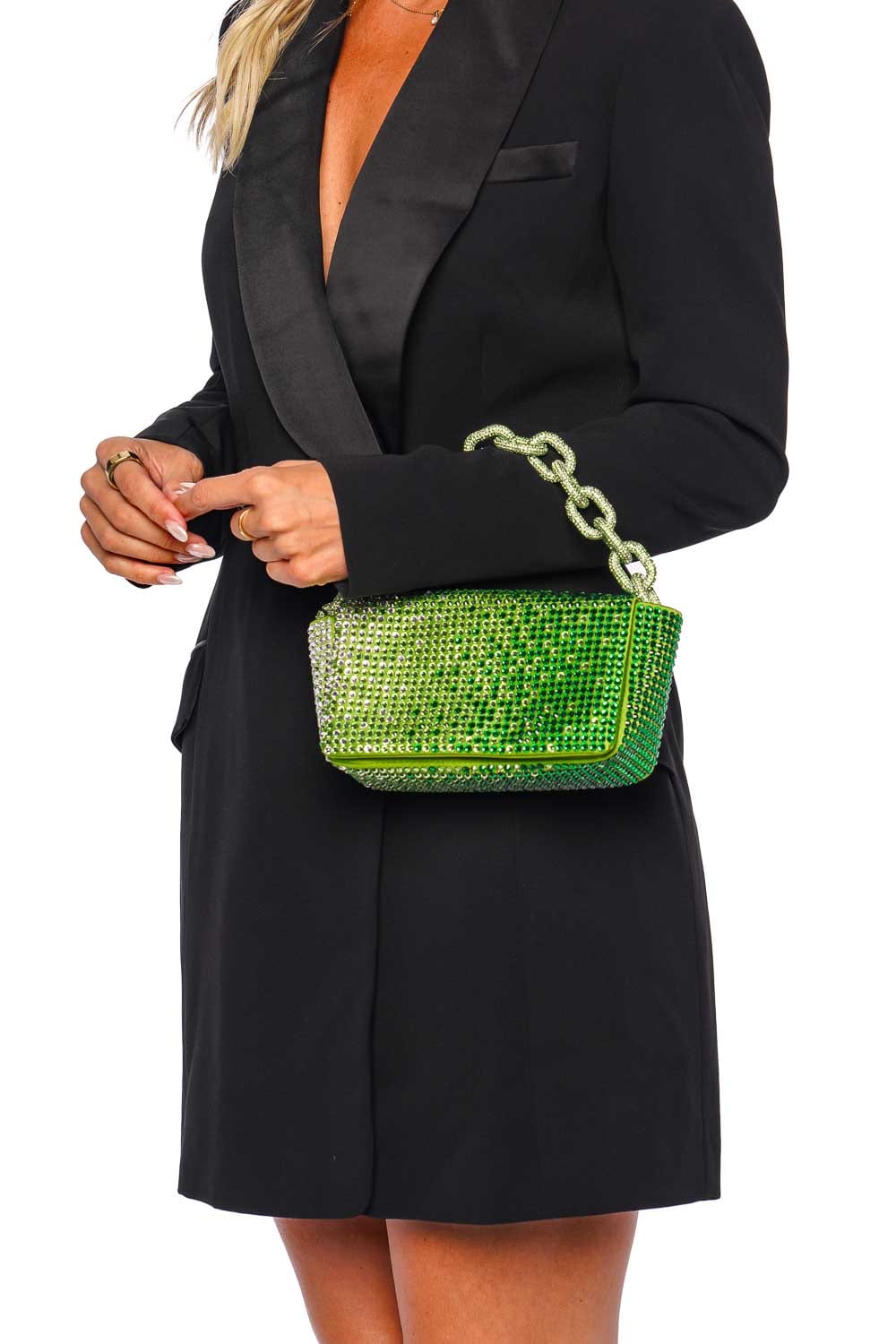 Gedebe MY DREAM SHOULDER BAG MTDRMSTNCRYDEGFW24 FERN
