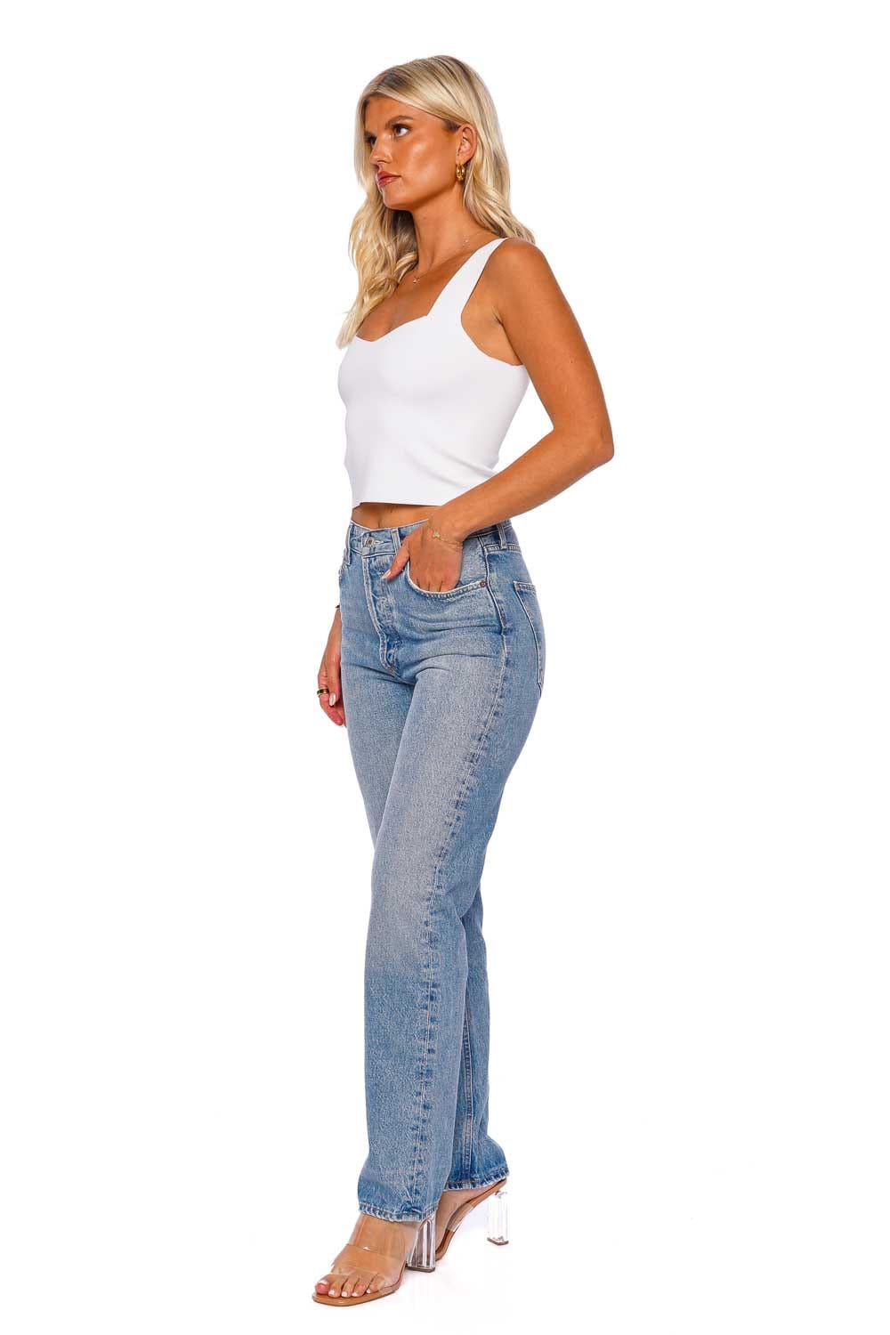 AGOLDE 90's Pinch Waist Straight Leg Jeans