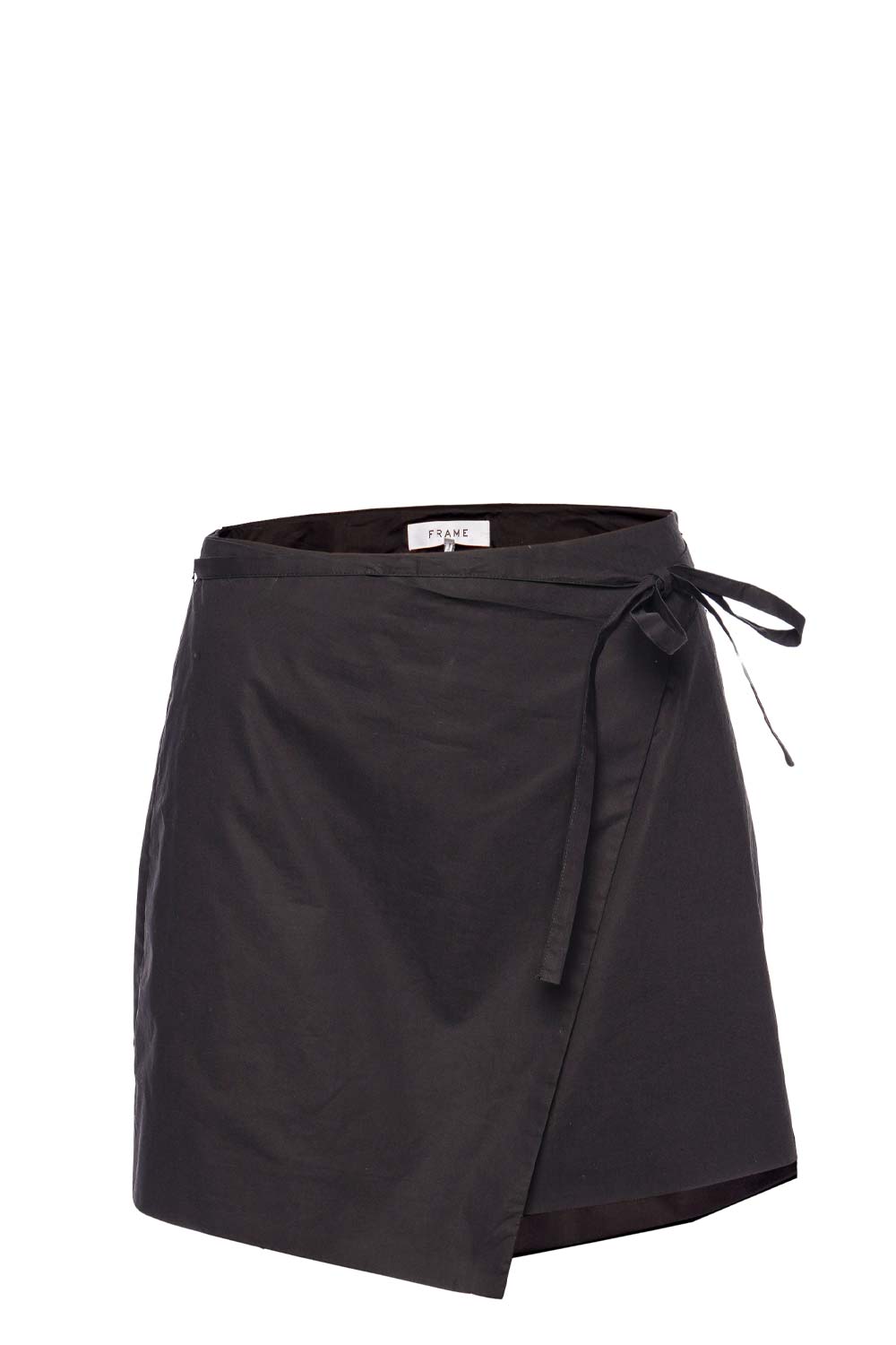 Short black hotsell wrap skirt