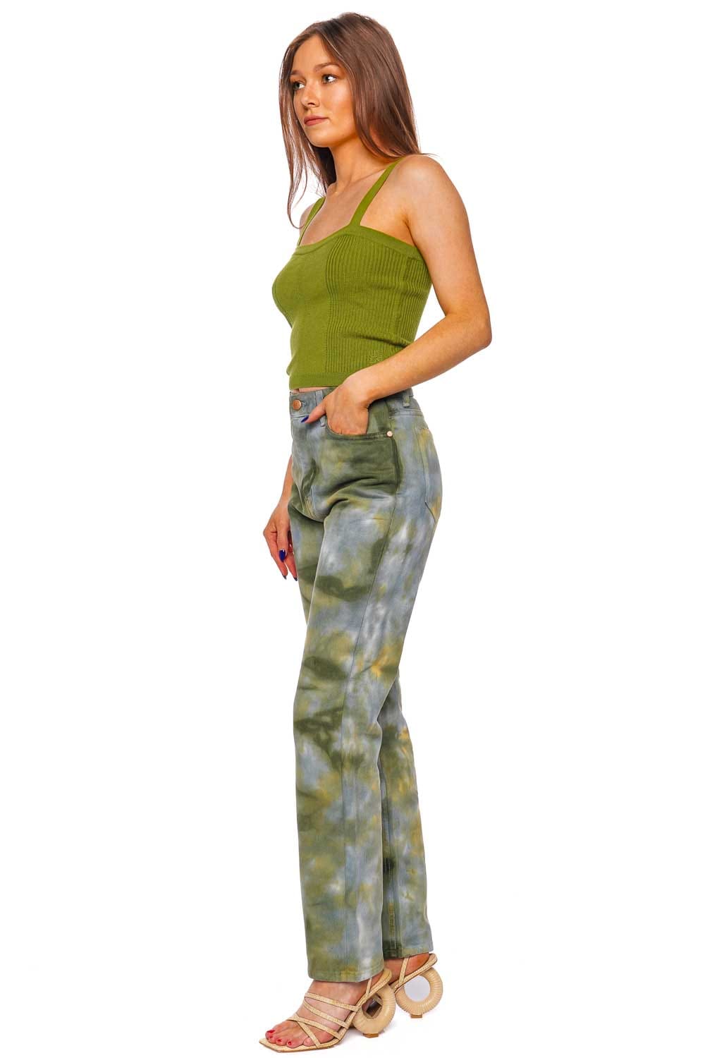 Ulla Johnson Giselle Willow Knitted Crop Top