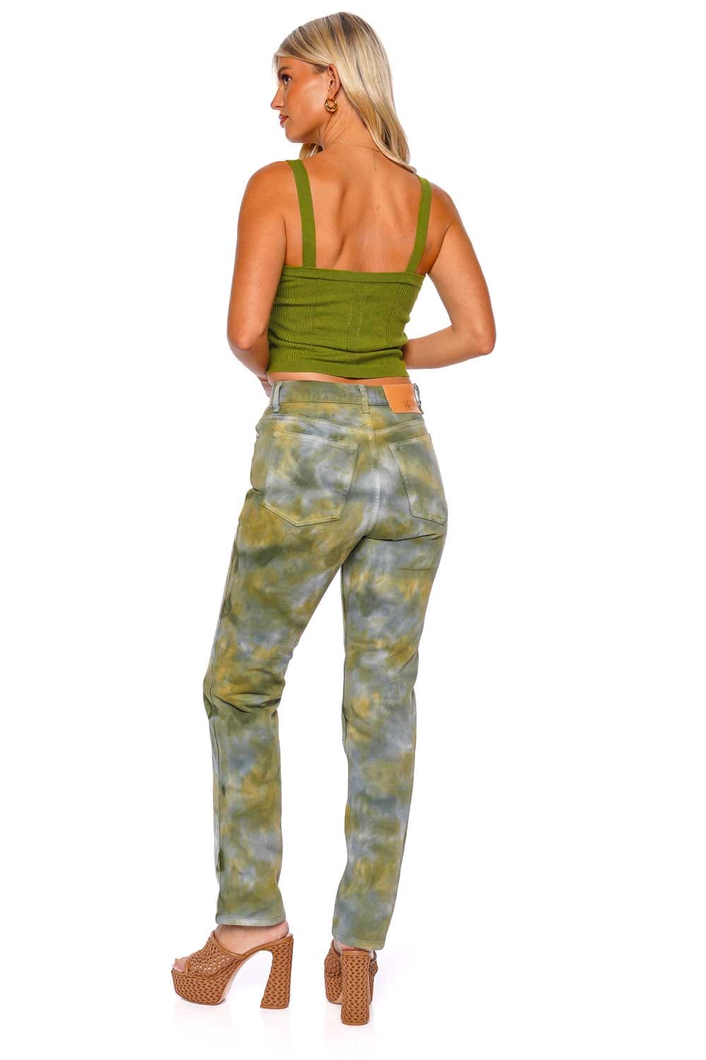 Ulla Johnson Giselle Willow Knitted Crop Top