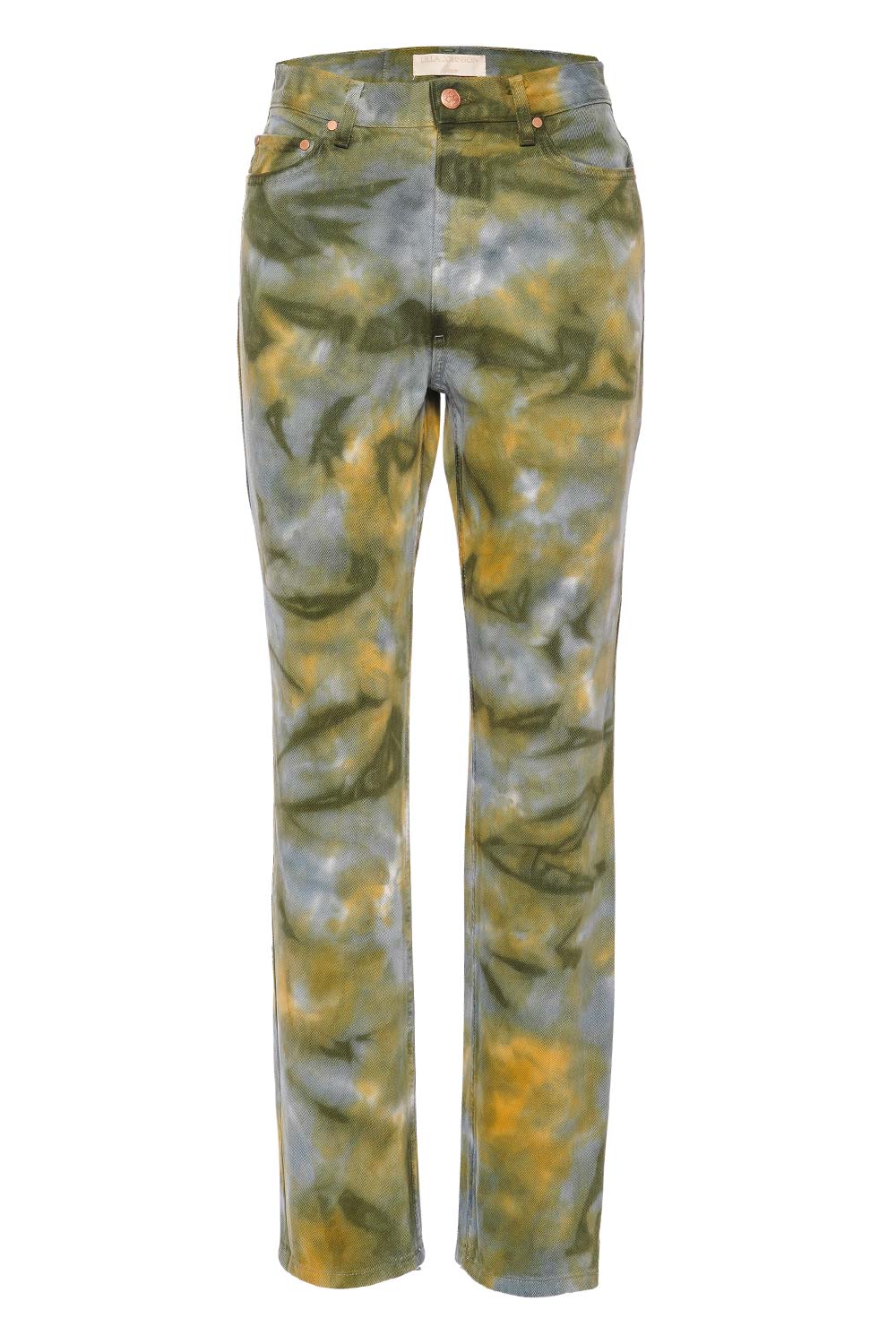 Ulla Johnson The Agnes Malachite Straight Leg Jeans