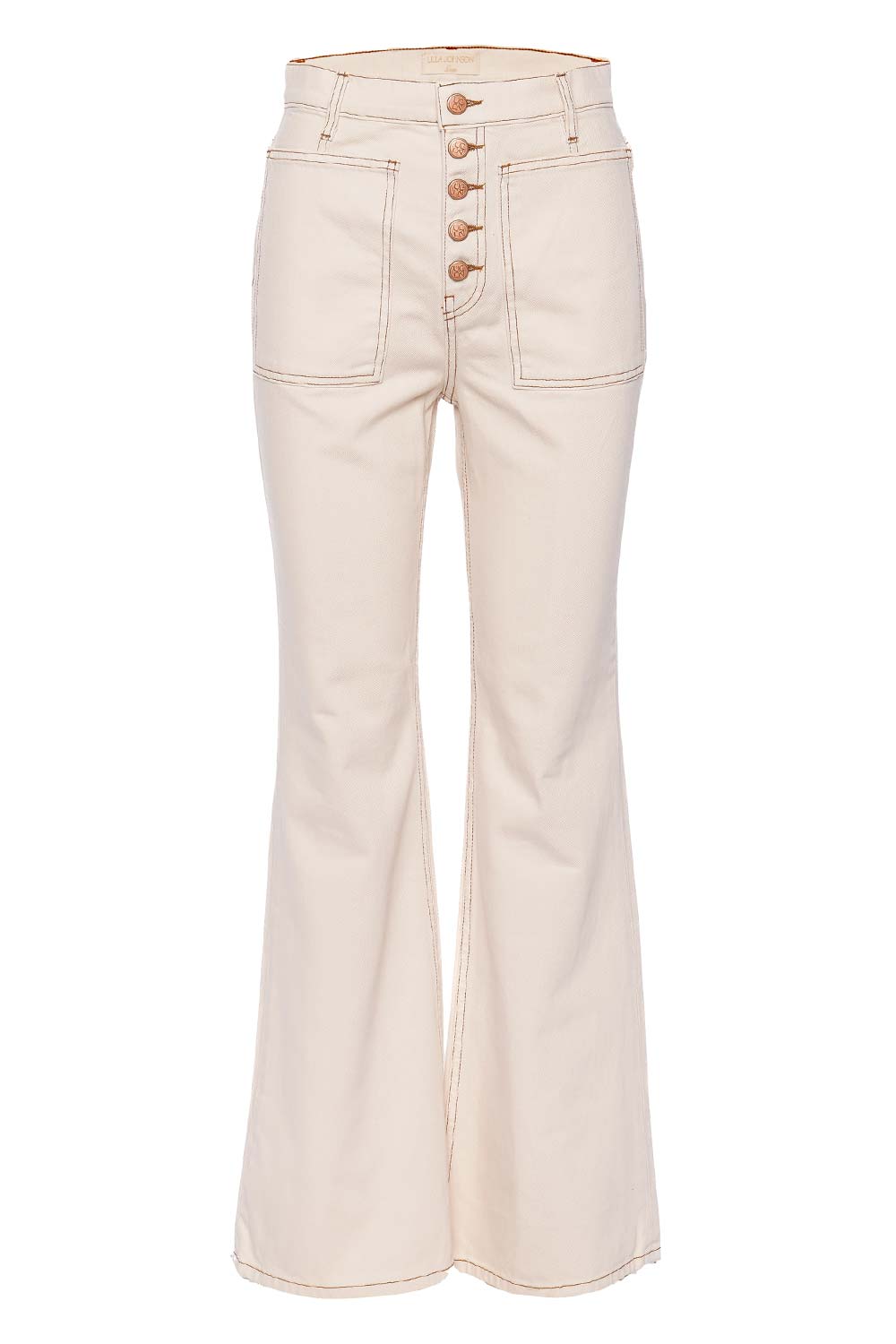 Ulla Johnson The Lou Cowrie High Rise Jeans
