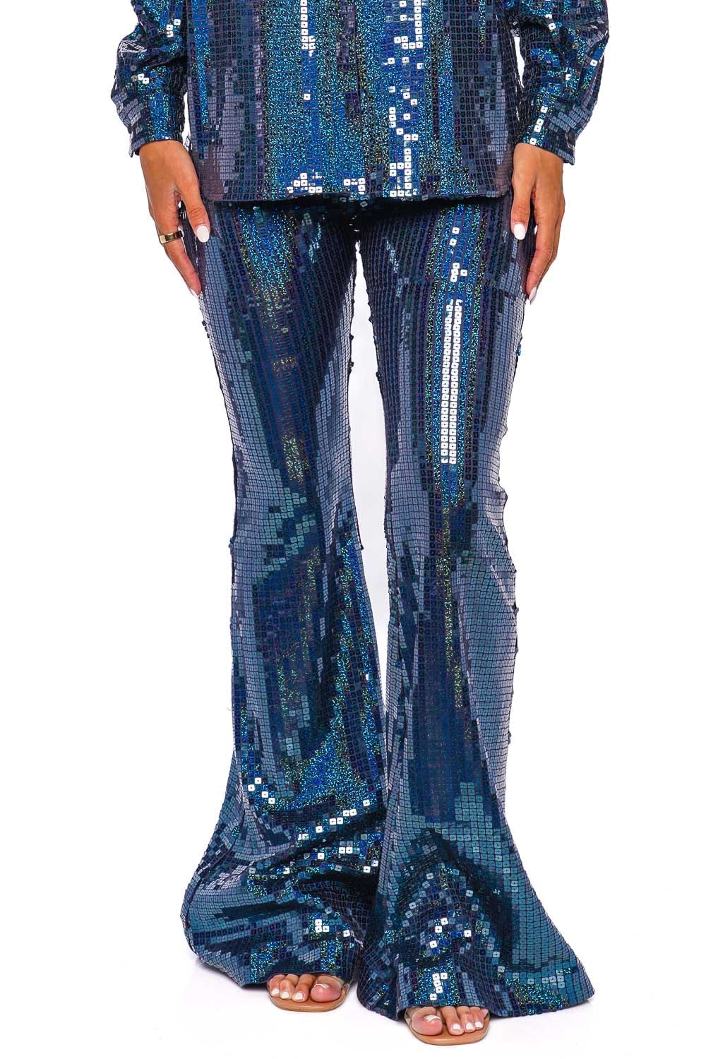 The New Arrivals by Ilkyaz Ozel COLETTE PANTS PF23_NESNA07SD0034E LAPIS LAZULI