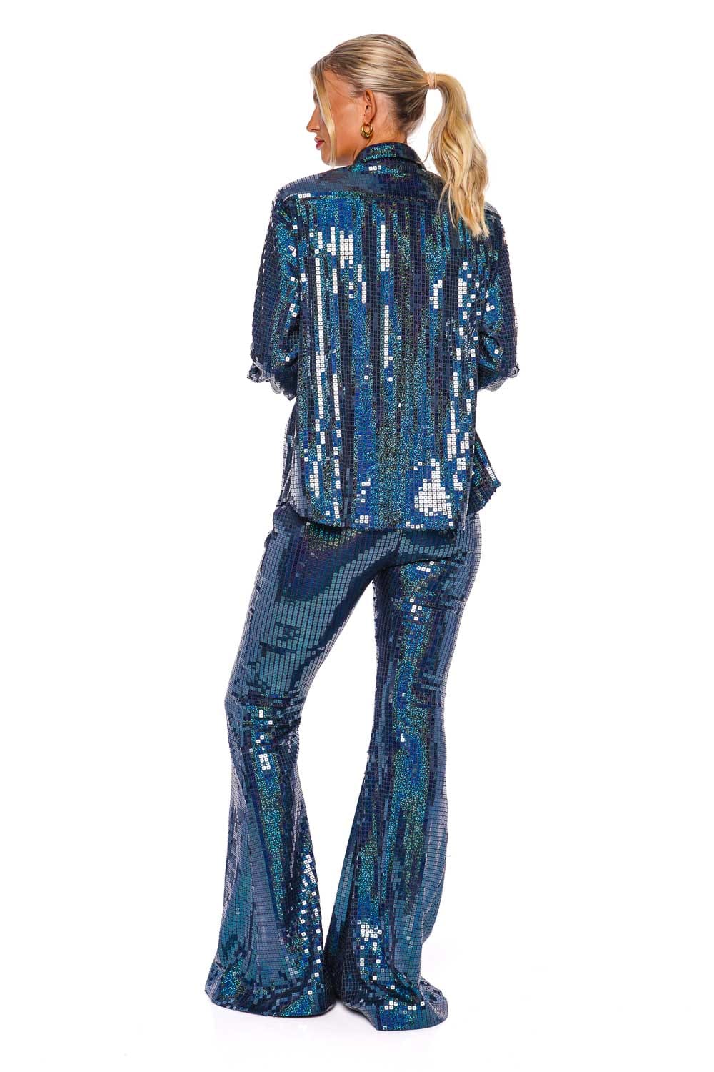 The New Arrivals by Ilkyaz Ozel COLETTE PANTS PF23_NESNA07SD0034E LAPIS LAZULI