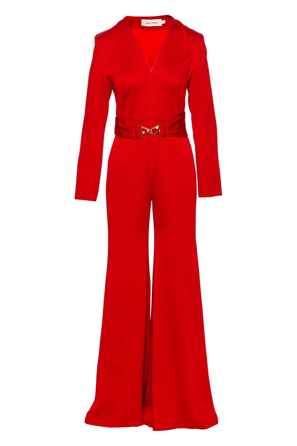 Silvia Tcherassi Taboa Rouge Wide Leg Jumpsuit