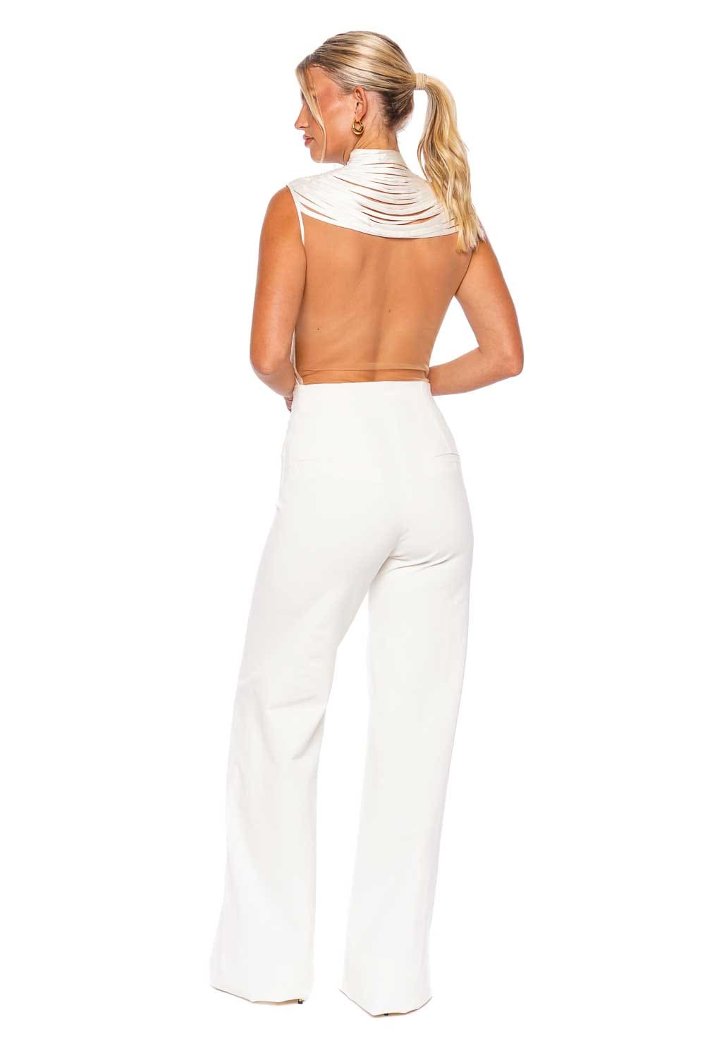Andres Otalora KABIL PANTS FW23075 OFF WHITE