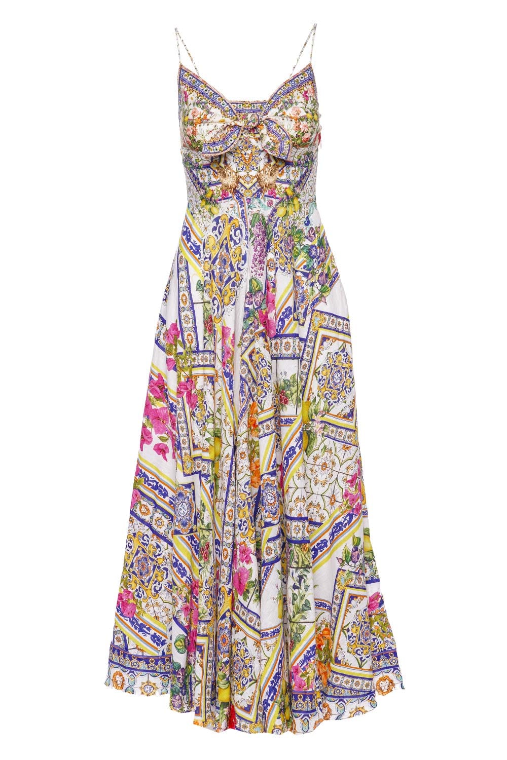 Camilla Amalfi Amore Tie Front Midi Dress