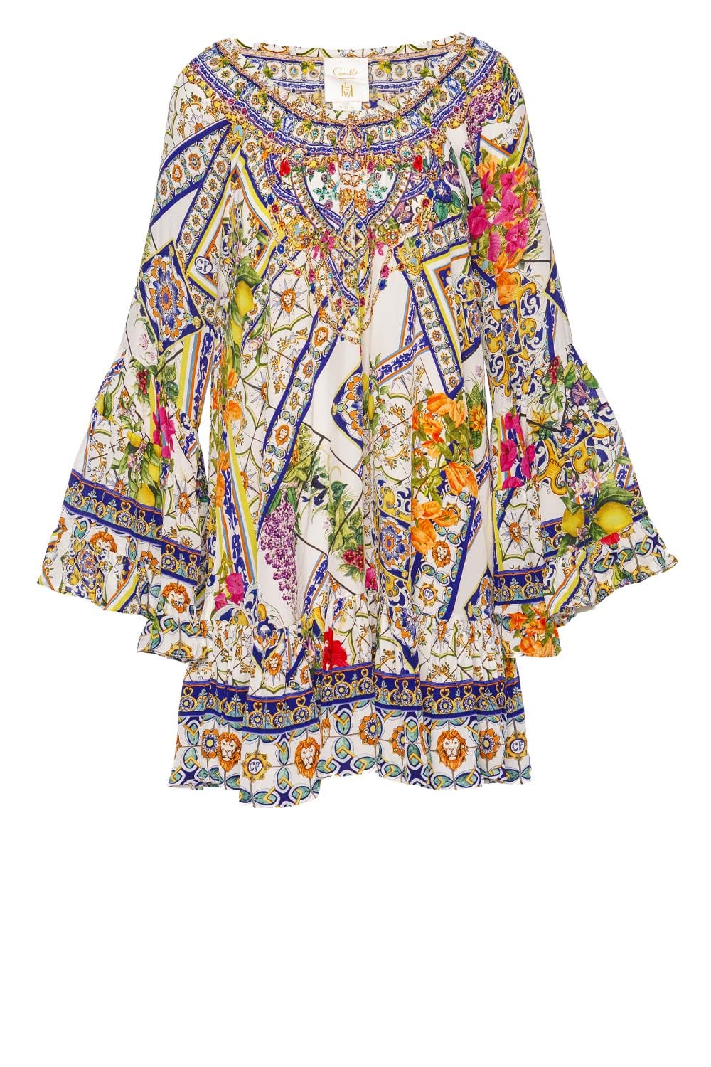 Camilla Amalfi Amore A Line Frill Mini Dress